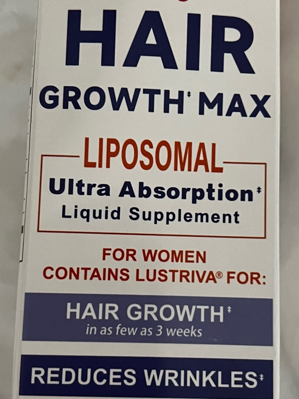 Liposomal Liquid Supplement for Women - Orange